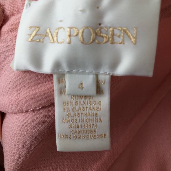 Zac Posen Blush Pink Mini Dress - Picture 6 of 8